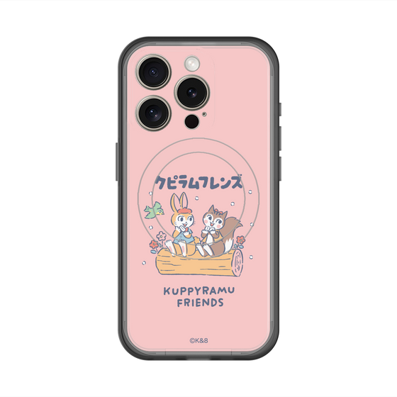 スリムプロテクションプレミアムケース with MagSafe［ クピラムフレンズ - フレンズ ］