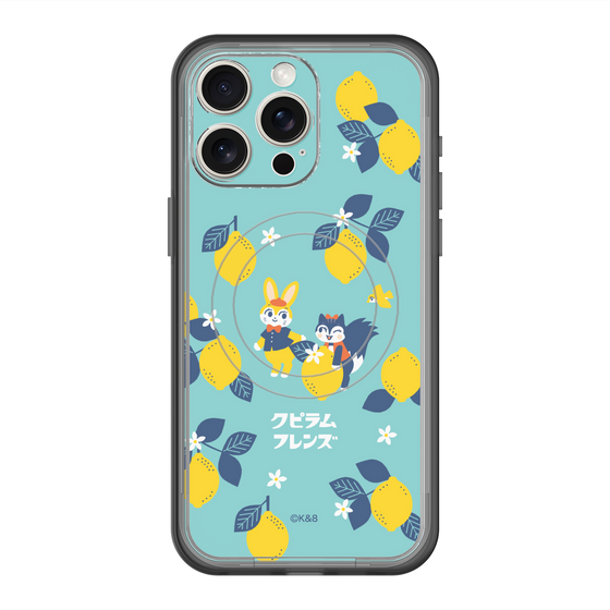 スリムプロテクションプレミアムケース with MagSafe［ クピラムフレンズ - レモン ］