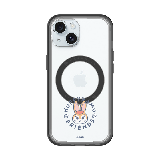 スリムプロテクションプレミアムケース with MagSafe［ クピラムフレンズ - ロゴ - クッピー ］