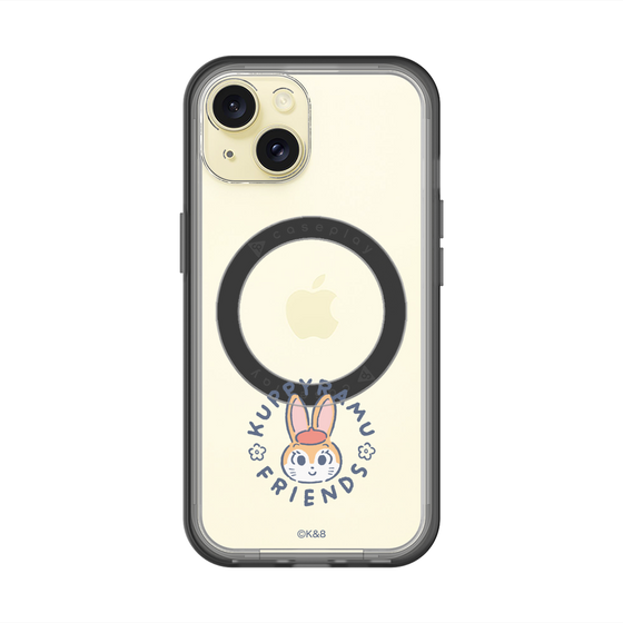 スリムプロテクションプレミアムケース with MagSafe［ クピラムフレンズ - ロゴ - クッピー ］