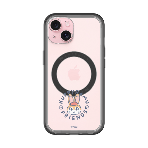 スリムプロテクションプレミアムケース with MagSafe［ クピラムフレンズ - ロゴ - クッピー ］
