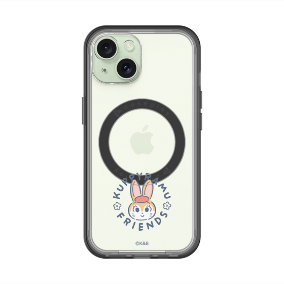 スリムプロテクションプレミアムケース with MagSafe［ クピラムフレンズ - ロゴ - クッピー ］