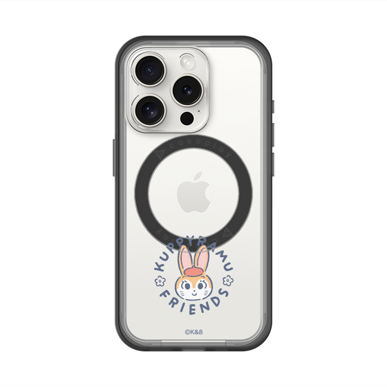 スリムプロテクションプレミアムケース with MagSafe［ クピラムフレンズ - ロゴ - クッピー ］