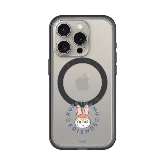 スリムプロテクションプレミアムケース with MagSafe［ クピラムフレンズ - ロゴ - クッピー ］