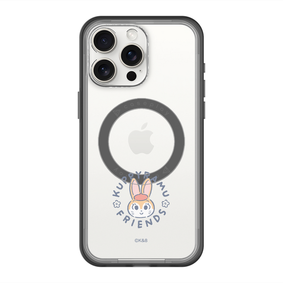スリムプロテクションプレミアムケース with MagSafe［ クピラムフレンズ - ロゴ - クッピー ］
