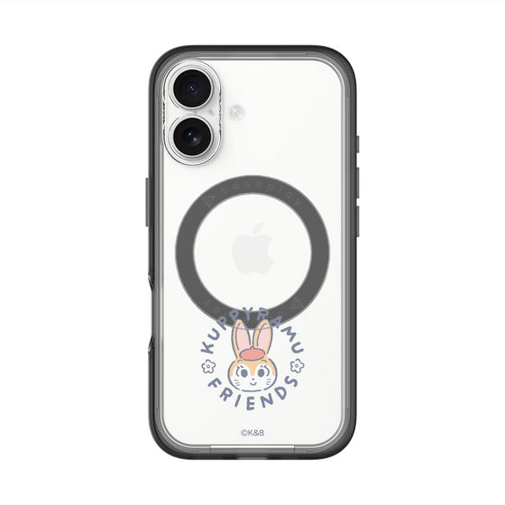スリムプロテクションプレミアムケース with MagSafe［ クピラムフレンズ - ロゴ - クッピー ］