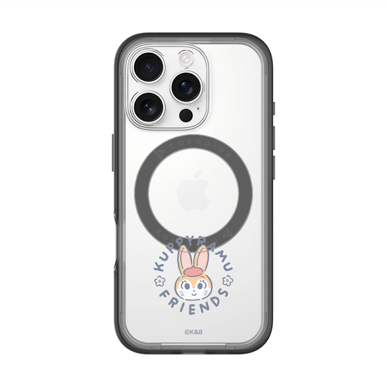 スリムプロテクションプレミアムケース with MagSafe［ クピラムフレンズ - ロゴ - クッピー ］