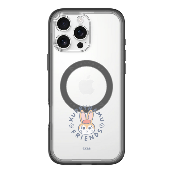 スリムプロテクションプレミアムケース with MagSafe［ クピラムフレンズ - ロゴ - クッピー ］