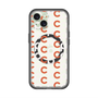 スリムプロテクションプレミアムケース with MagSafe［ オリジナル - CASEPLAYイニシャル総柄 - オレンジ ］