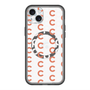 スリムプロテクションプレミアムケース with MagSafe［ オリジナル - CASEPLAYイニシャル総柄 - オレンジ ］