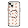 スリムプロテクションプレミアムケース with MagSafe［ オリジナル - CASEPLAYイニシャル総柄 - オレンジ ］