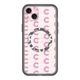 スリムプロテクションプレミアムケース with MagSafe［ オリジナル - CASEPLAYイニシャル総柄 - ピンク ］