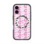 スリムプロテクションプレミアムケース with MagSafe［ オリジナル - CASEPLAYイニシャル総柄 - ピンク ］