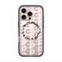 スリムプロテクションプレミアムケース with MagSafe［ オリジナル - CASEPLAYイニシャル総柄 - ピンク ］