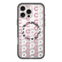 スリムプロテクションプレミアムケース with MagSafe［ オリジナル - CASEPLAYイニシャル総柄 - ピンク ］