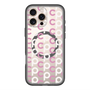スリムプロテクションプレミアムケース with MagSafe［ オリジナル - CASEPLAYイニシャル総柄 - ピンク ］