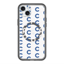 スリムプロテクションプレミアムケース with MagSafe［ オリジナル - CASEPLAYイニシャル総柄 - ネイビー ］