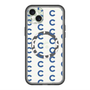 スリムプロテクションプレミアムケース with MagSafe［ オリジナル - CASEPLAYイニシャル総柄 - ネイビー ］