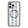 スリムプロテクションプレミアムケース with MagSafe［ オリジナル - CASEPLAYイニシャル総柄 - ネイビー ］