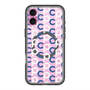 スリムプロテクションプレミアムケース with MagSafe［ オリジナル - CASEPLAYイニシャル総柄 - ネイビー ］