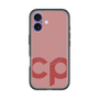 スリムプロテクションプレミアムケース with MagSafe［ オリジナル - CASEPLAYイニシャル - レッド ］