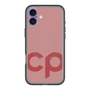 スリムプロテクションプレミアムケース with MagSafe［ オリジナル - CASEPLAYイニシャル - レッド ］