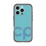 スリムプロテクションプレミアムケース with MagSafe［ オリジナル - CASEPLAYイニシャル - ライトブルー ］