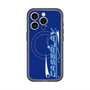 スリムプロテクションプレミアムケース with MagSafe［ オリジナル - Y2Kアレンジ - ブルー ］