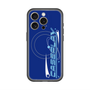 スリムプロテクションプレミアムケース with MagSafe［ オリジナル - Y2Kアレンジ - ブルー ］
