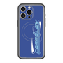 スリムプロテクションプレミアムケース with MagSafe［ オリジナル - Y2Kアレンジ - ブルー ］