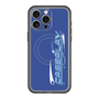 スリムプロテクションプレミアムケース with MagSafe［ オリジナル - Y2Kアレンジ - ブルー ］