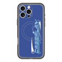 スリムプロテクションプレミアムケース with MagSafe［ オリジナル - Y2Kアレンジ - ブルー ］