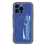スリムプロテクションプレミアムケース with MagSafe［ オリジナル - Y2Kアレンジ - ブルー ］