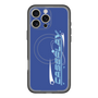 スリムプロテクションプレミアムケース with MagSafe［ オリジナル - Y2Kアレンジ - ブルー ］