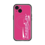 スリムプロテクションプレミアムケース with MagSafe［ オリジナル - Y2Kアレンジ - ピンク ］