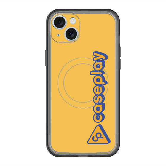 スリムプロテクションプレミアムケース with MagSafe［ オリジナル - CASEPLAYロゴタイプ - オレンジ ］