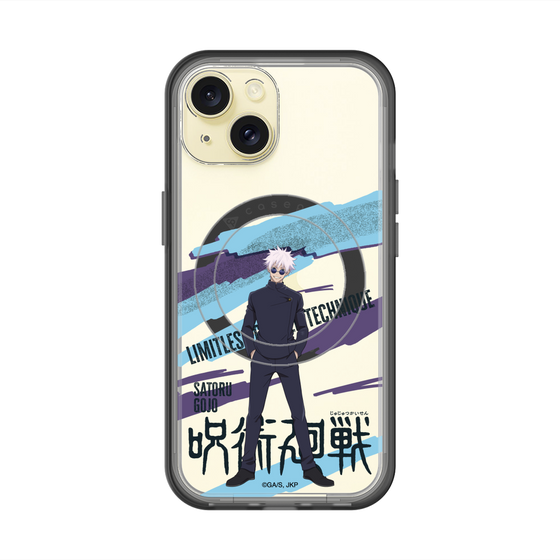スリムプロテクションプレミアムケース with MagSafe［ 呪術廻戦 - 立ち絵 - 五条 悟（懐玉・玉折） ］