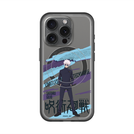 スリムプロテクションプレミアムケース with MagSafe［ 呪術廻戦 - 立ち絵 - 五条 悟（懐玉・玉折） ］