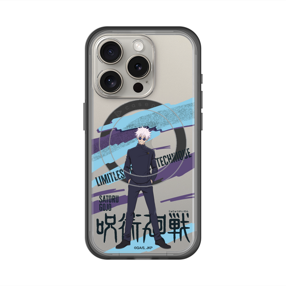 スリムプロテクションプレミアムケース with MagSafe［ 呪術廻戦 - 立ち絵 - 五条 悟（懐玉・玉折） ］