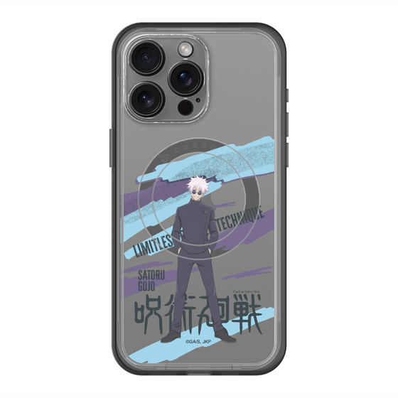 スリムプロテクションプレミアムケース with MagSafe［ 呪術廻戦 - 立ち絵 - 五条 悟（懐玉・玉折） ］