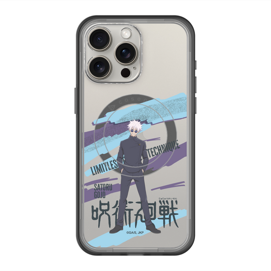 スリムプロテクションプレミアムケース with MagSafe［ 呪術廻戦 - 立ち絵 - 五条 悟（懐玉・玉折） ］
