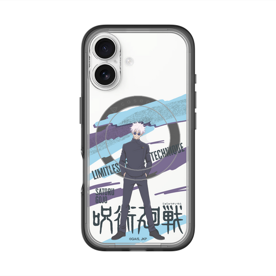 スリムプロテクションプレミアムケース with MagSafe［ 呪術廻戦 - 立ち絵 - 五条 悟（懐玉・玉折） ］