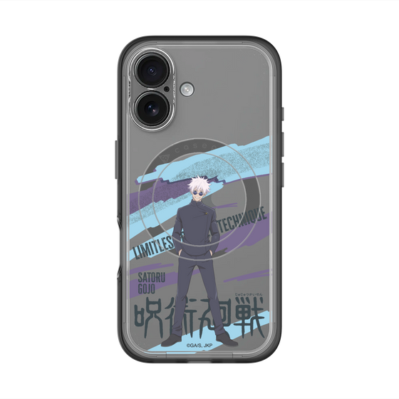 スリムプロテクションプレミアムケース with MagSafe［ 呪術廻戦 - 立ち絵 - 五条 悟（懐玉・玉折） ］
