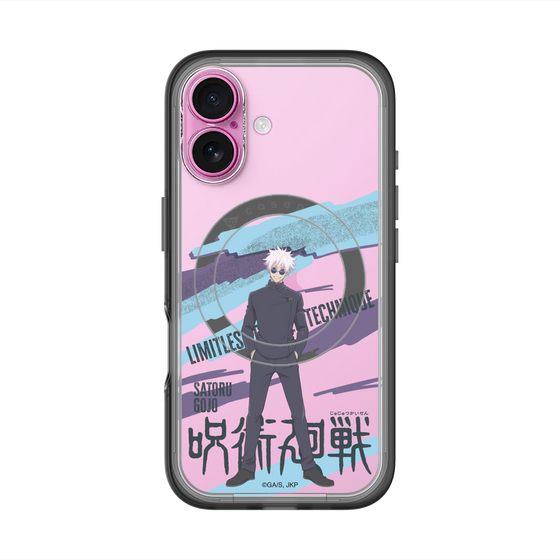 スリムプロテクションプレミアムケース with MagSafe［ 呪術廻戦 - 立ち絵 - 五条 悟（懐玉・玉折） ］