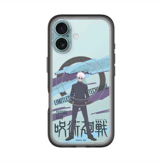 スリムプロテクションプレミアムケース with MagSafe［ 呪術廻戦 - 立ち絵 - 五条 悟（懐玉・玉折） ］