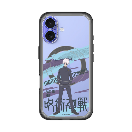 スリムプロテクションプレミアムケース with MagSafe［ 呪術廻戦 - 立ち絵 - 五条 悟（懐玉・玉折） ］