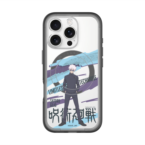 スリムプロテクションプレミアムケース with MagSafe［ 呪術廻戦 - 立ち絵 - 五条 悟（懐玉・玉折） ］