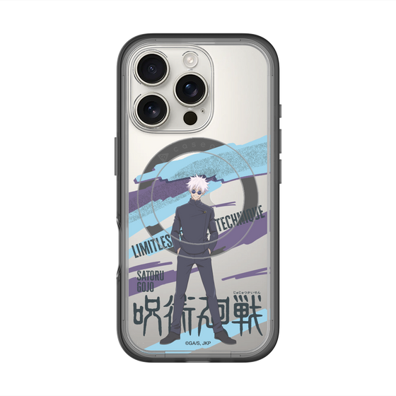 スリムプロテクションプレミアムケース with MagSafe［ 呪術廻戦 - 立ち絵 - 五条 悟（懐玉・玉折） ］