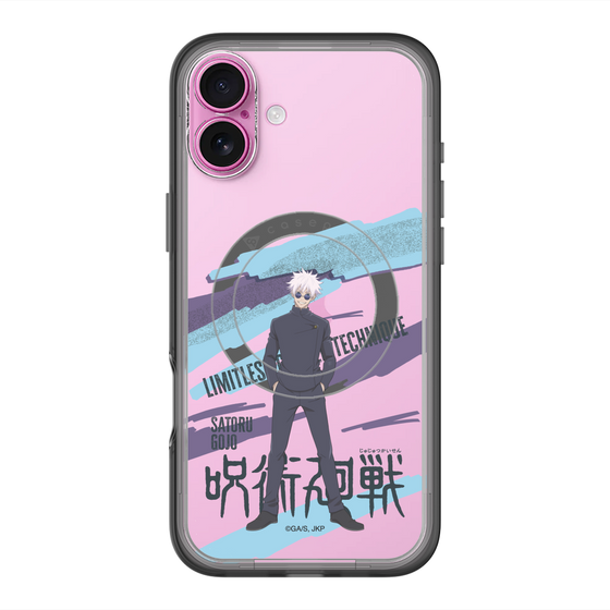 スリムプロテクションプレミアムケース with MagSafe［ 呪術廻戦 - 立ち絵 - 五条 悟（懐玉・玉折） ］