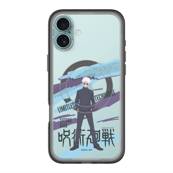 スリムプロテクションプレミアムケース with MagSafe［ 呪術廻戦 - 立ち絵 - 五条 悟（懐玉・玉折） ］